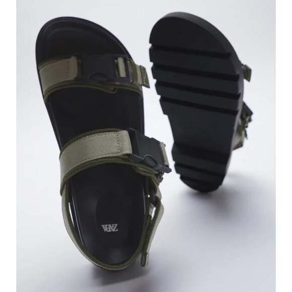 Zara flat strappy sandals - Picture 5 of 9